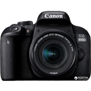 Фотоаппарат Canon EOS 800D 18-55mm IS STM Black (1895C019) Официальная гарантия! в Чернигове