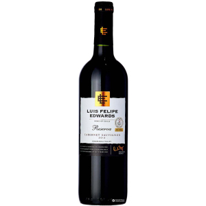 Вино Luis Felipe Edwards Cabernet-Sauvignon Reserva червоне сухе 0.75 л 13.5% (7804414381464) краща модель в Чернігові