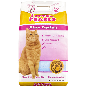 Наполнитель для кошачьего туалета Litter Pearls Micro Crystals Кварцевый впитывающий 4.7 кг 10.8 л 10610 (633843106105) ТОП в Чернигове