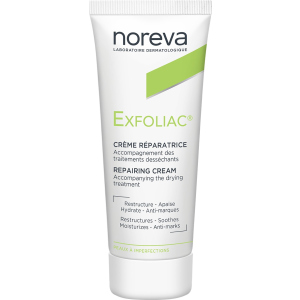 Відновлюючий крем Noreva Laboratoires Exfoliac Cream Reparatrice Зволожуючий 40 мл (3401378314831) краща модель в Чернігові