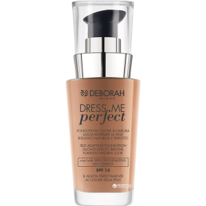 Тональна основа Deborah Dress me Perfect SPF 15 № 04 30 мл (8009518230147) ТОП в Чернігові