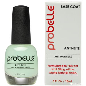 Лак проти обгризання нігтів Probelle Anti Bite Base Coat 15 мл (857188005415) ТОП в Чернігові
