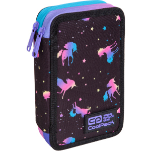 Пенал Coolpack Jumper 2 35 предметов 2 отделения Dark Unicorn (C66234) в Чернигове