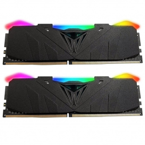 Модуль пам&яті для комп&ютера DDR4 16GB (2x8GB) 3200 MHz Viper RGB Black Patriot (PVR416G320C6K) рейтинг