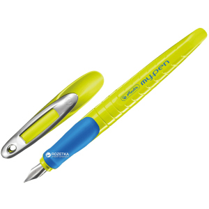 Ручка перова для правши Herlitz My.Pen Lemon-Blue Синя Лимонний корпус (10999779) в Чернігові