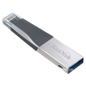 Sandisk iXpand Mini 64 Gb, USB 3.0/Lightning для Apple (SDIX40N-064G-GN6NN) краща модель в Чернігові