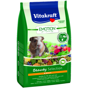 хороша модель Корм для морських свинок Vitakraft Emotion Beauty Selection Adult 600 г (4008239337535/4008239314581)