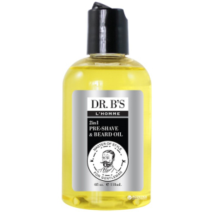 хорошая модель Масло для бритья и бороды Dr. B's L'Homme Man Care Pre-Shave Oil 118 мл (755439352885)