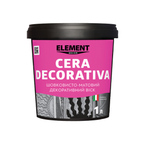 Декоративний віск CERA DECORATIVA ELEMENT DECOR 1 л ТОП в Чернігові