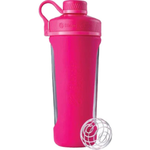 Шейкер BlenderBottle Radian Glass з кулькою 820 мл Рожевий (Glass_Pink) краща модель в Чернігові