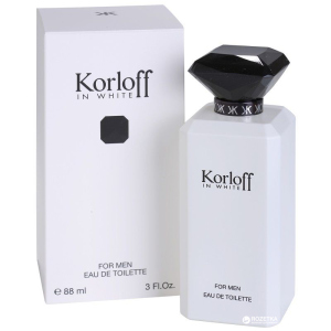 Туалетна вода для чоловіків Korloff In White 88 мл (3392865441249) краща модель в Чернігові