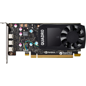 хорошая модель HP PCI-Ex NVIDIA Quadro P400 2GB GDDR5 (64bit) (3 x miniDisplayPort) (1ME43AA)