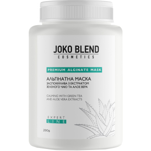 Альгинатная маска Joko Blend успокаивающая с экстрактом зеленого чая и алоэ вера 200 г (4823109401891) ТОП в Чернигове