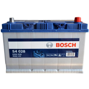 Автомобільний акумулятор Bosch 95Аh (-/+) ASIA Євро S4028 (830EN) (0 092 S40 280) в Чернігові