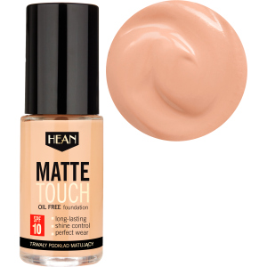 Основна основа Hean Matte Touch foundation 003 теплий бежевий 30 мл (5907474472317) краща модель в Чернігові