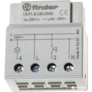 Реле імпульсне Finder 1NO 10A 230 В (139182300000)
