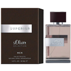 Туалетная вода для мужчин s.Oliver Superior Men 30 мл (4011700858002) в Чернигове