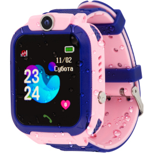 Смарт-часы Atrix Smart Watch iQ1500 Aquatic Cam GPS Pink (iQ1500 Pink) ТОП в Чернигове