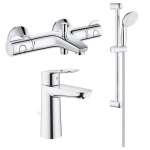 Набір змішувачів Grohe Grohtherm 800 + BauLoop 34550TM ТОП в Чернігові