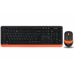 Комплект клавиатура + мышь Wireless A4Tech Bloody FG1010 Orange USB ТОП в Чернигове