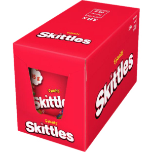 Упаковка драже Skittles Фрукти 95 г x 18 шт (4009900517294) краща модель в Чернігові