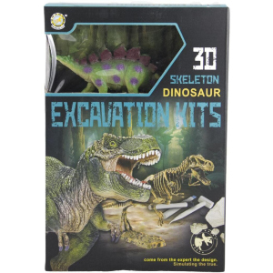 Набор игровой Qunxing Toys Раскопки динозавра Stegosaurus (501B-504B-4) (4812501153736-4)