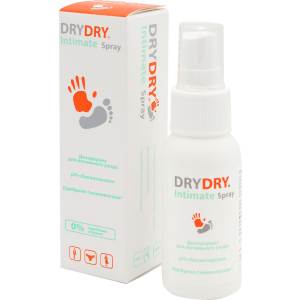 Дезодорант для інтимного догляду Dry Dry Intimate Spray 50 мл (7350061291156) ТОП в Чернігові