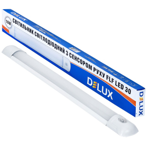 Лінійний світильник DELUX FLF LED 30 16W 6500K+sensor (90011304)