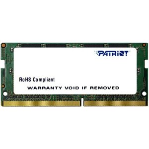 Оперативна пам'ять Patriot SODIMM DDR4-2666 8192MB PC4-21300 Signature Line (PSD48G266681S) ТОП в Чернігові