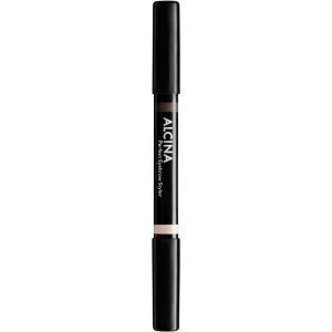 Олівець для брів Alcina Perfect Eyebrow Styler Дуо 020 dark 5 г (4008666654311) краща модель в Чернігові