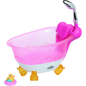 Автоматическая ванночка для куклы Baby Born Забавное Купание свет, звук (828366) лучшая модель в Чернигове