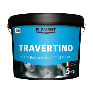 Фасадна декоративна штукатурка TRAVERTINO "ELEMENT DECOR" 5 кг ТОП в Чернігові