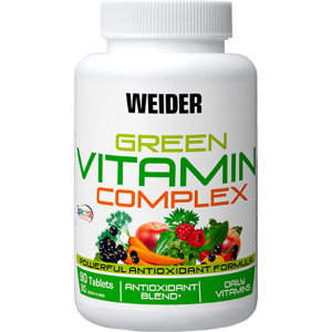 Вітаміни Weider GREEN MULTIVITAMIN COMPLEX 90 таблеток (8414192313114)