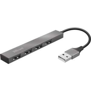 USB-хаб Halyx Aluminium 4-Port Mini USB Hub (tr23786) краща модель в Чернігові