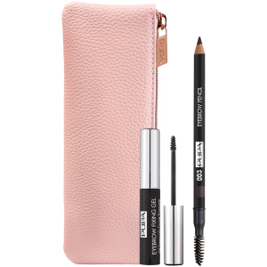 Набір для макіяжу брів Pupa Eyebrow Essential Kit №003 Dark Brown 10 г (8011607333738) в Чернігові