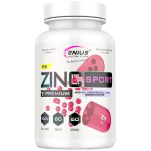 хорошая модель Витамины Genius Nutrition Zinc Citrate Sport 60 таблеток (7359203937853)