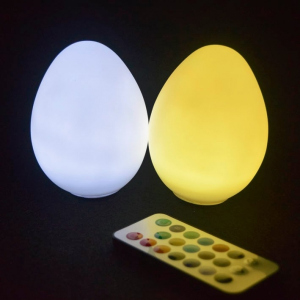 Світлодіодні водонепроникні світильники Ledart EGG79W на батарейках з пультом дистанційного керування, набір 2шт в Чернігові