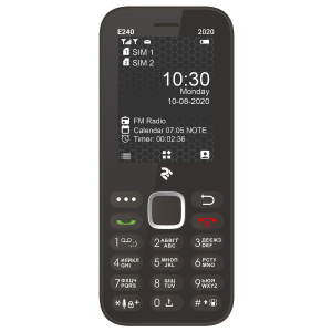 купити Мобільний телефон 2E E240 2020 Dual SIM Black