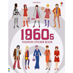 Книга з наклейками моди 1960-х років (9781474941853) ТОП в Чернігові