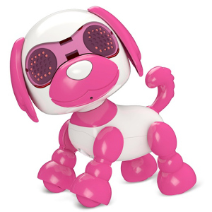 Інтерактивна іграшка UTG-T Розумне щеня Pink Dog cute зі світловими та звуковими ефектами (4820177260474) ТОП в Чернігові