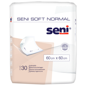 Одноразові пелюшки Seni Soft Normal 60х60 см 30 шт (5900516692568) ТОП в Чернігові