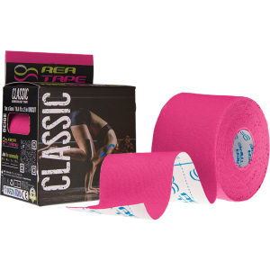 Кинезиологический тейп REA TAPE Classic 5 см 5 м Розовый (REA-Classic-pin) ТОП в Чернигове