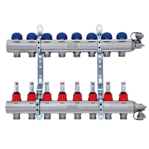Колектор FIV для теплої підлоги 3 виходи