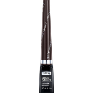 Підводка для очей Isadora Glossy Eyeliner 42 dark brown 3.7 мл 97317851128429) краща модель в Чернігові