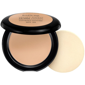 хороша модель Пудра для обличчя Isadora Velvet Touch Ultra Cover Compact Powder 64 warm sand 7.5 г (7317852149645)