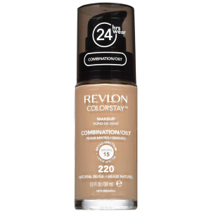 Тональний крем Revlon ColorStay комбінована та жирна шкіра з дозатором 220 Natural Beige 30 мл (309974700054) в Чернігові