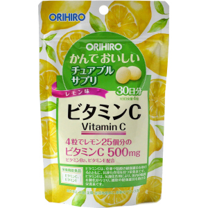 Вітаміни Orihiro Вітамін С 60 г 120 жувальних таблеток (4571157256740) ТОП в Чернігові