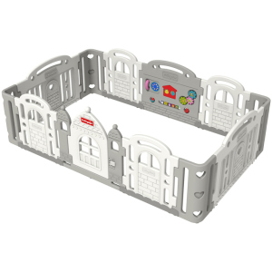 Дитячий манеж Dwinguler Castle Downy Grey (8809268161032) краща модель в Чернігові