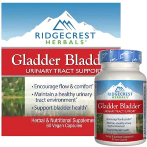 Природная добавка Комплекс RidgeCrest Herbals Для Поддержки Мочеполовой Системы Gladder Bladder 60 капсул (355724003265)