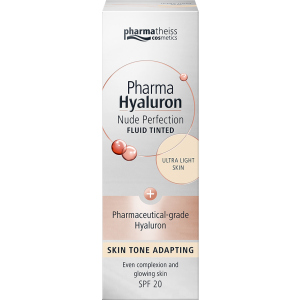 Тональный флюид Pharma Hyaluron Nude Perfection Ultra Light SPF-20 50 мл (4016369355909) ТОП в Чернигове